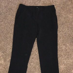 Black work pants